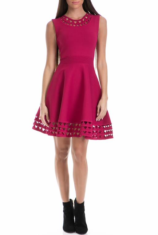 TED BAKER-Γυναικείο φόρεμα KATHRYN TED BAKER ροζ 
